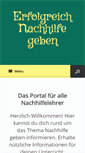 Mobile Screenshot of nachhilfe-geben.com